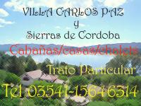 Casa en Alquiler por temporada en Villa Carlos Paz