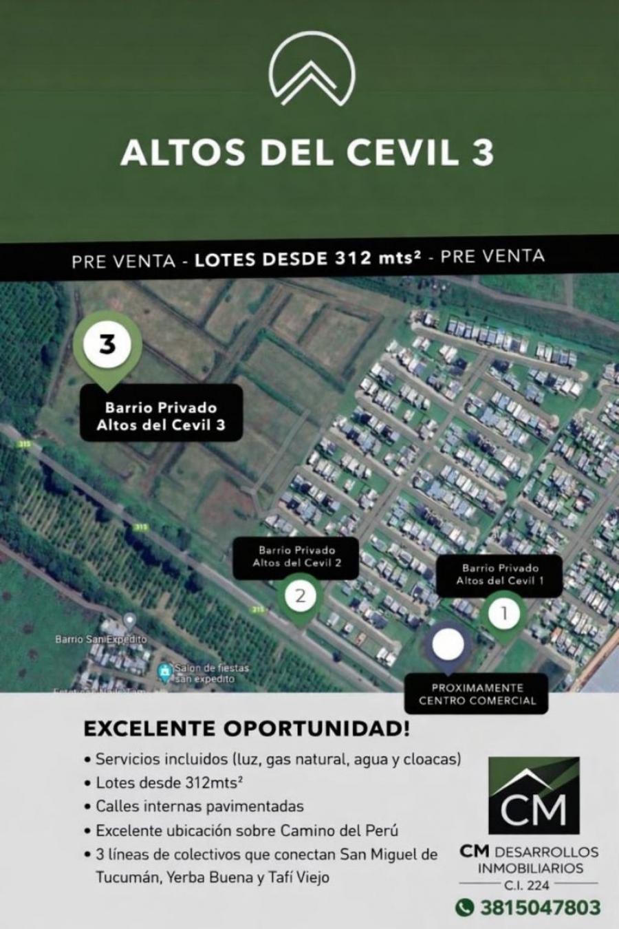Foto Terreno en Venta en Yerba Buena, Tucumán - U$D 31.200 - TEV119691 - BienesOnLine
