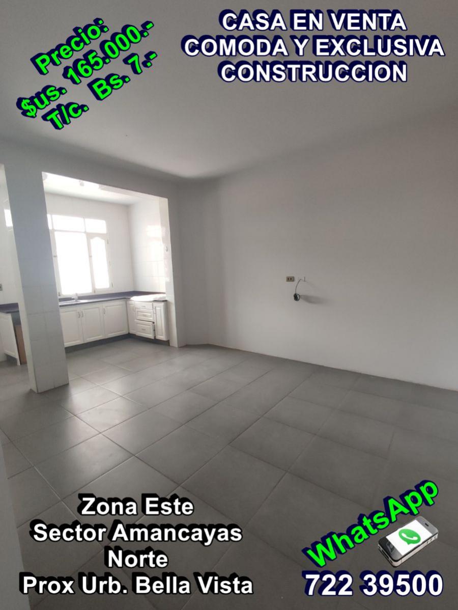 Foto Casa en Venta en AMANCAYAS - BELLA VISTA, Sacaba, Cochabamba - U$D 165.000 - CAV8320 - BienesOnLine