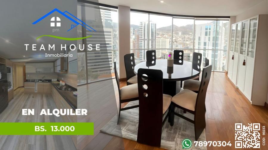 Foto Departamento en Alquiler en Calacoto, La Paz, La Paz - $ 13.000 - DEA8331 - BienesOnLine