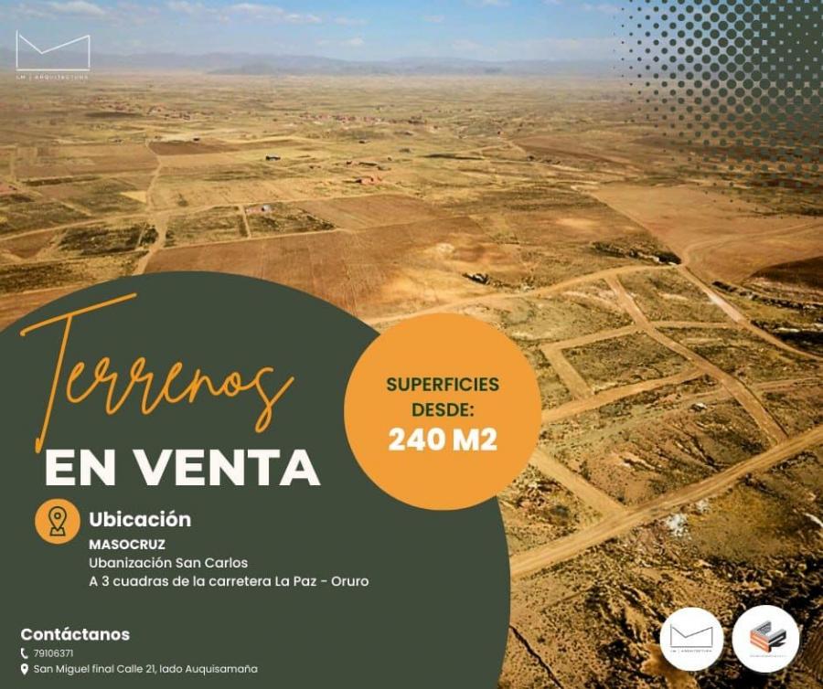 Foto Terreno en Venta en El Alto, La Paz - U$D 9.998 - TEV6964 - BienesOnLine