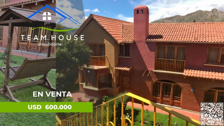Foto Casa en Venta en Mallasilla, La Paz, La Paz - U$D 600.000 - CAV8483 - BienesOnLine