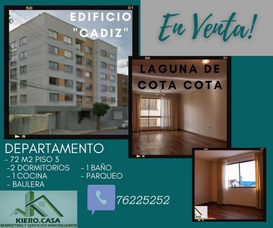 Foto Departamento en Venta en Cota Cota, La Paz, La Paz - U$D 95.000 - DEV4560 - BienesOnLine