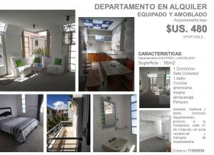 ALQUILO DEPARTAMENTO 1 SUITE AUQUISAMAA BAJO