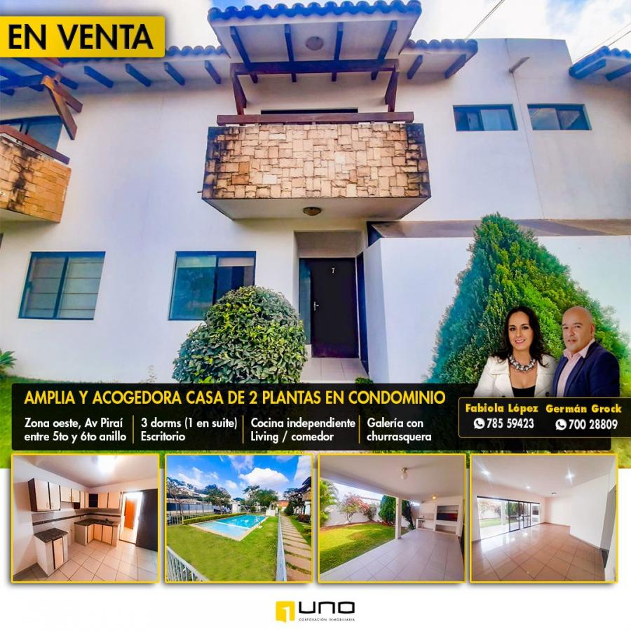 Foto Casa en Venta en ZONA OESTE, Santa Cruz de la Sierra, Santa Cruz - U$D 125.000 - CAV7026 - BienesOnLine