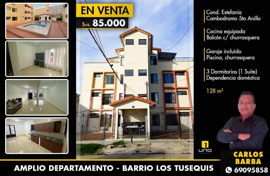 Foto Departamento en Venta en Los tusequis, Santa Cruz de la Sierra, Santa Cruz - U$D 85.000 - DEV6085 - BienesOnLine