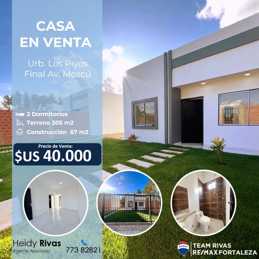 Foto Casa en Venta en LOS PIYOS, Santa Cruz de la Sierra, Santa Cruz - U$D 40.000 - CAV6254 - BienesOnLine