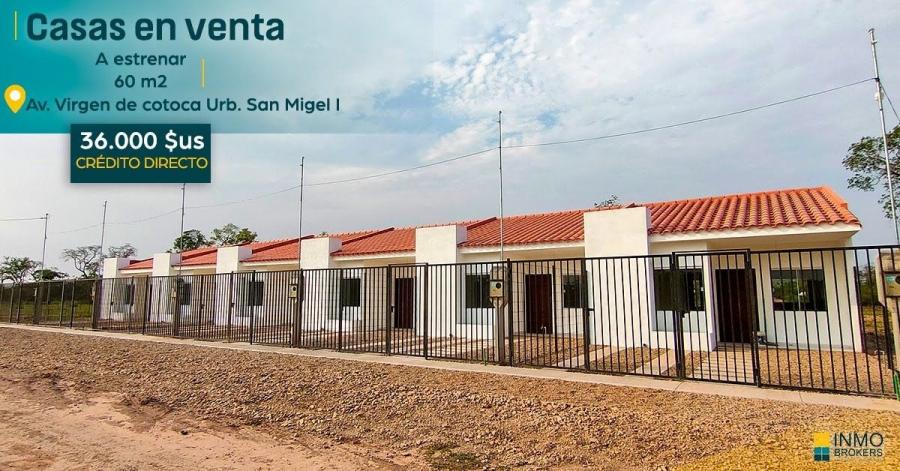 Foto Casa en Venta en Urbanizacin San Miguel, Cotoca, Santa Cruz - U$D 36.000 - CAV6466 - BienesOnLine