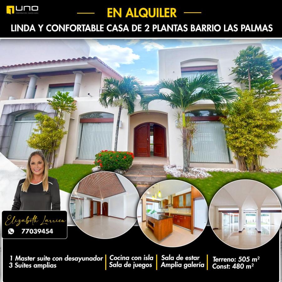 Foto Casa en Alquiler en Santa Cruz de la Sierra, Santa Cruz - U$D 3.500 - CAA7244 - BienesOnLine