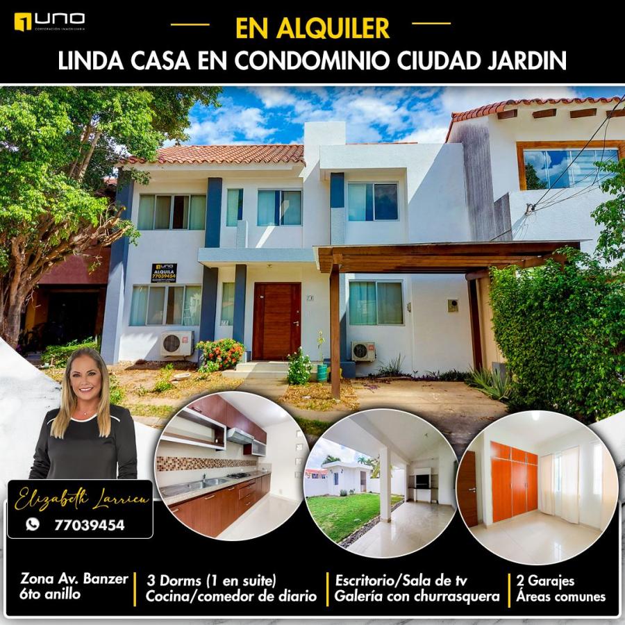 Foto Casa en Alquiler en Andrs Ibaez, Santa Cruz - $ 8.000 - CAA7570 - BienesOnLine