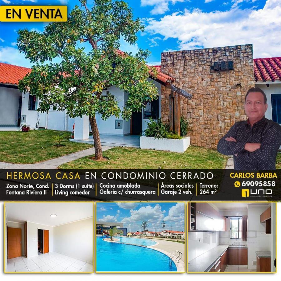 Foto Casa en Venta en CONDOMINIO, Andrs Ibaez, Santa Cruz - U$D 128.000 - CAV6653 - BienesOnLine