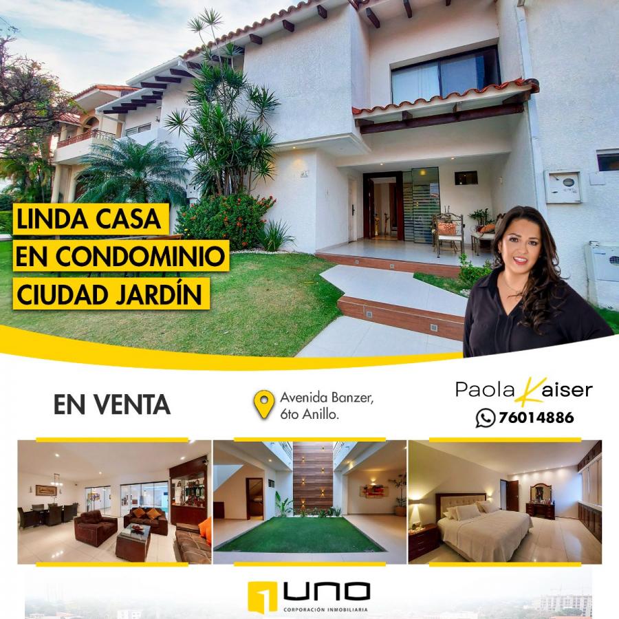 Foto Casa en Venta en zona norte, Santa Cruz de la Sierra, Santa Cruz - U$D 250.000 - CAV7304 - BienesOnLine