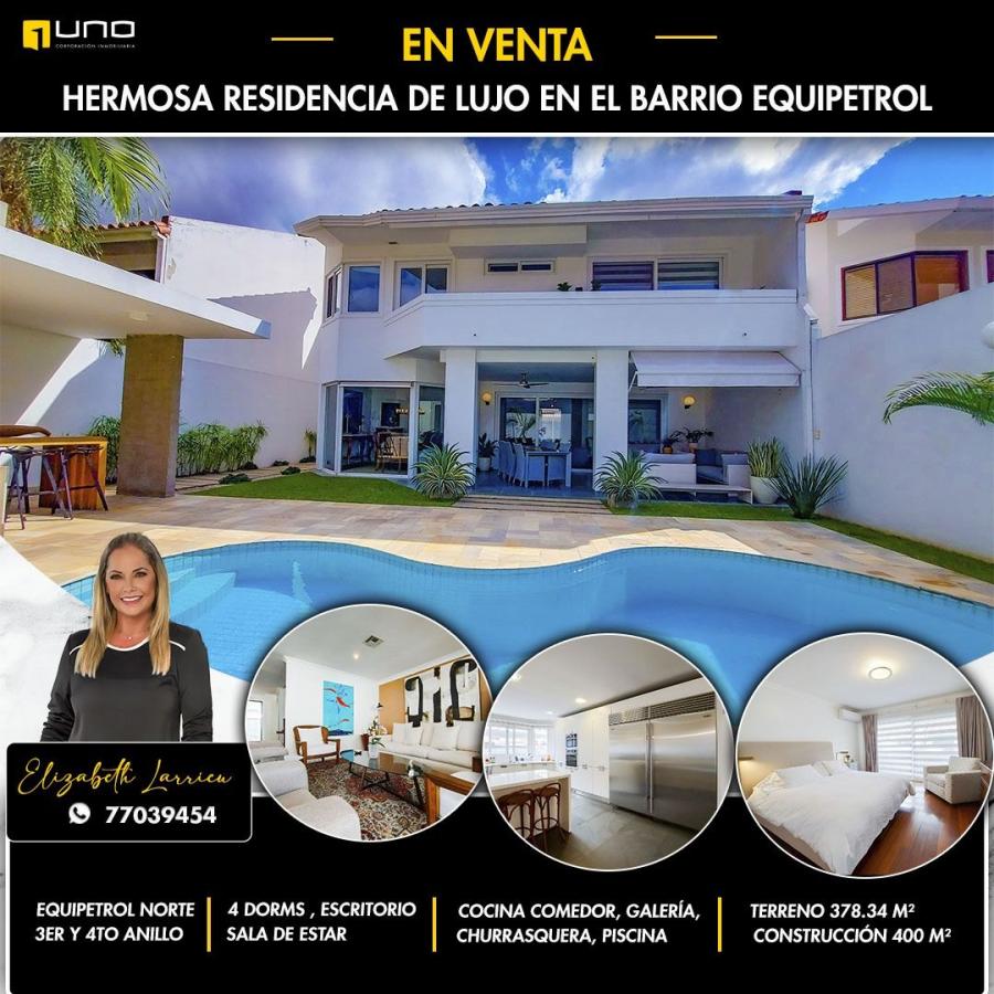 Foto Casa en Venta en Santa Cruz de la Sierra, Santa Cruz - U$D 560.000 - CAV6625 - BienesOnLine