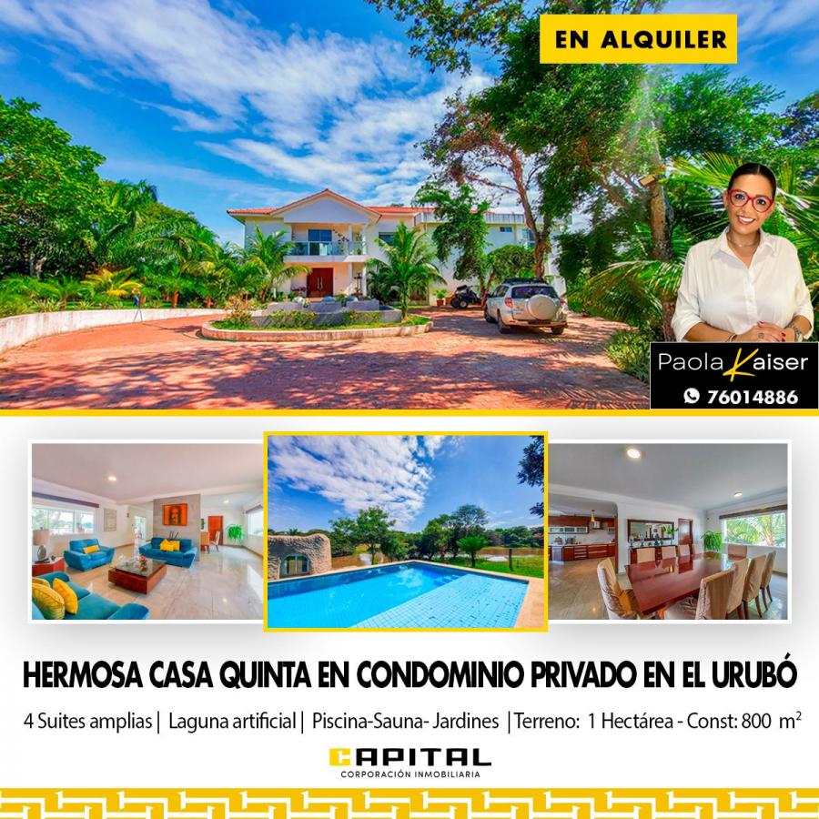 Casa en Alquiler en Santa Cruz de la Sierra