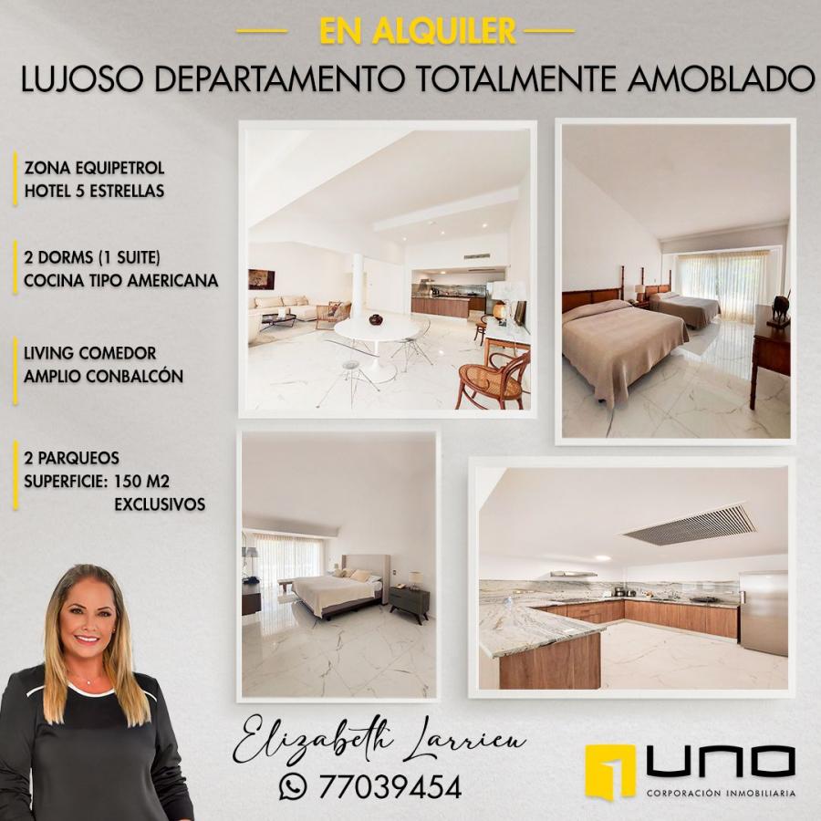 Foto Departamento en Alquiler en equipetrol, norte, Santa Cruz - U$D 2.500 - DEA6339 - BienesOnLine