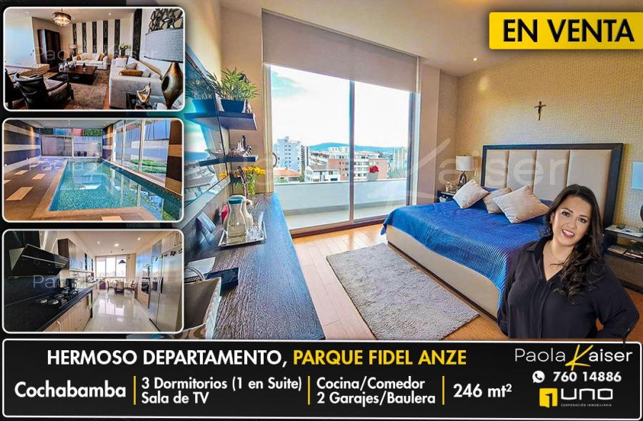 Foto Departamento en Venta en Cochabamba, Cochabamba - U$D 279.000 - DEV7185 - BienesOnLine