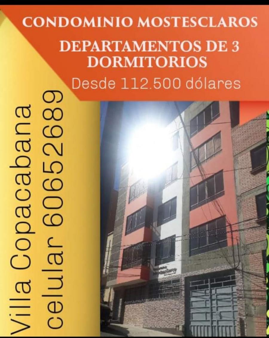 Foto Departamento en Venta en VILLA COPACABANA, La Paz, La Paz - U$D 112.500 - DEV4106 - BienesOnLine