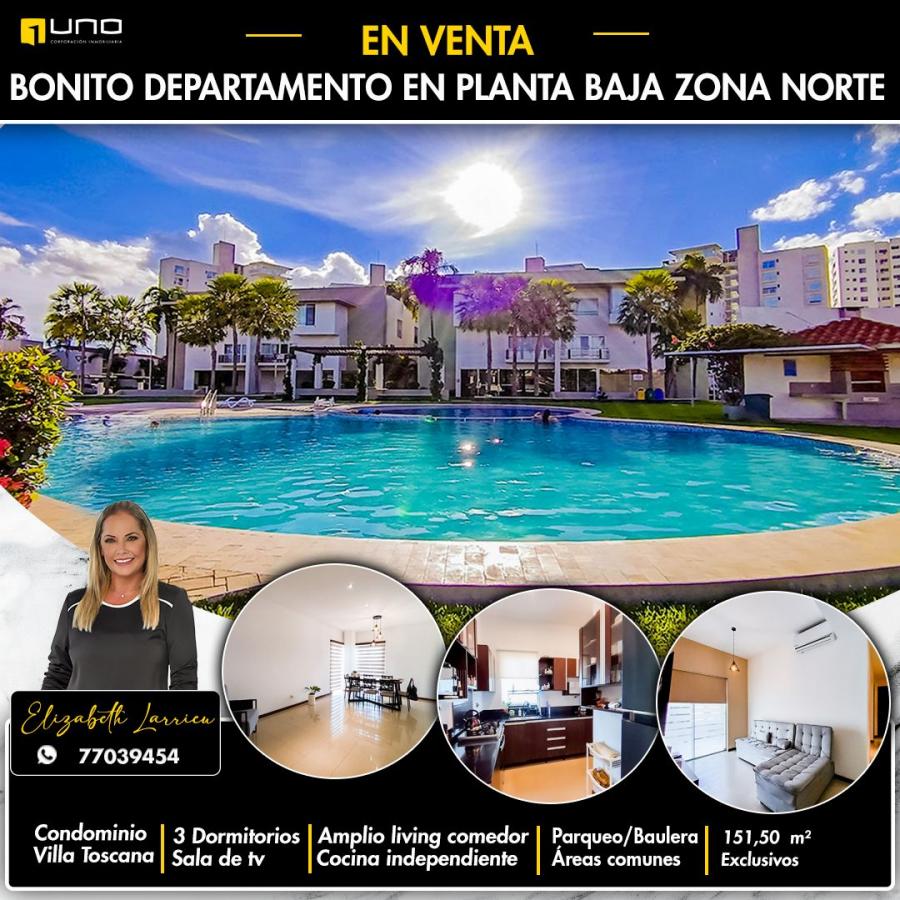 Departamento en Venta en Santa Cruz de la Sierra