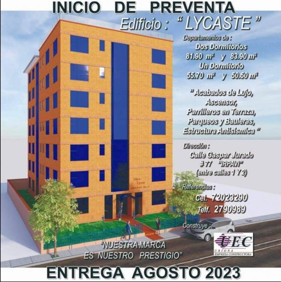 Foto Departamento en Venta en Irpavi, Murillo, La Paz - U$D 94 - DEV5931 - BienesOnLine