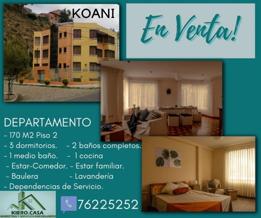 Foto Departamento en Venta en Koani, La Paz, La Paz - U$D 150 - DEV4571 - BienesOnLine