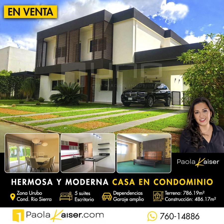 Foto Casa en Venta en Urubo, Santa Cruz de la Sierra, Santa Cruz - U$D 410.000 - CAV6434 - BienesOnLine