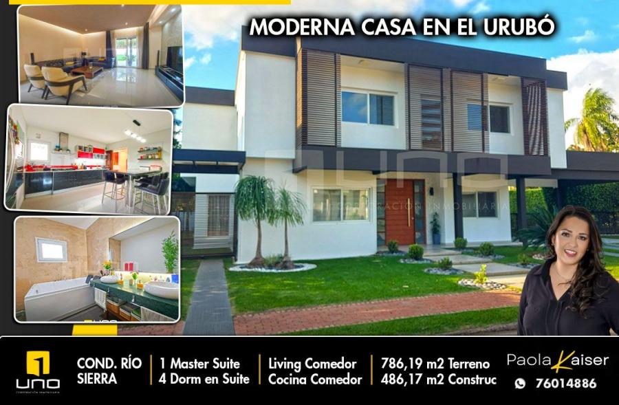 Foto Casa en Venta en urubo, Santa Cruz de la Sierra, Santa Cruz - U$D 410.000 - CAV6946 - BienesOnLine