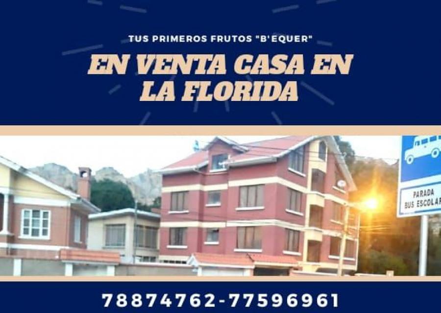 Foto Casa en Venta en La Florida, La Paz, La Paz - U$D 650.000 - CAV3615 - BienesOnLine