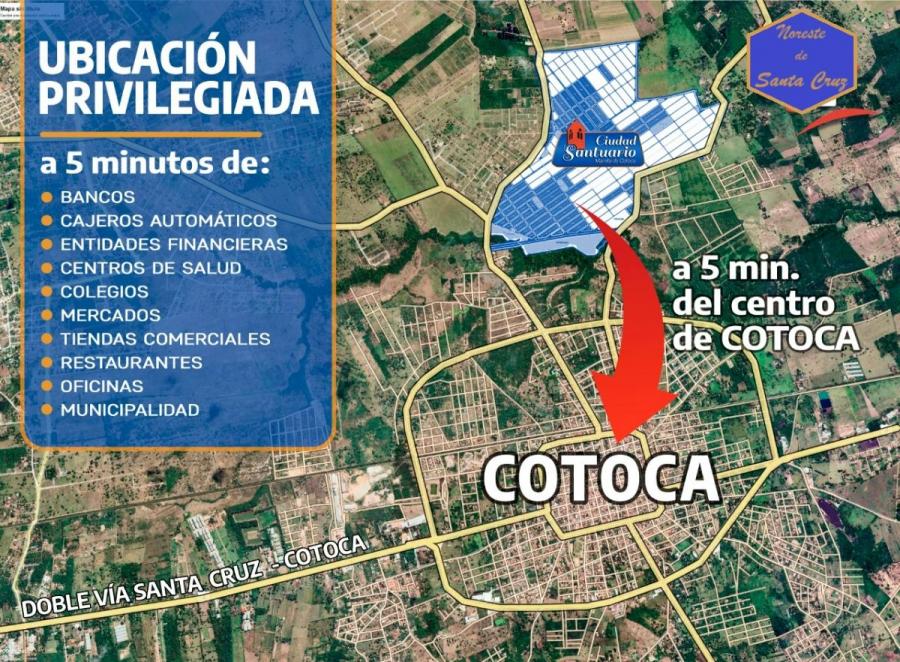 Foto Terreno en Venta en Cotoca, Santa Cruz - U$D 5.000 - TEV7127 - BienesOnLine