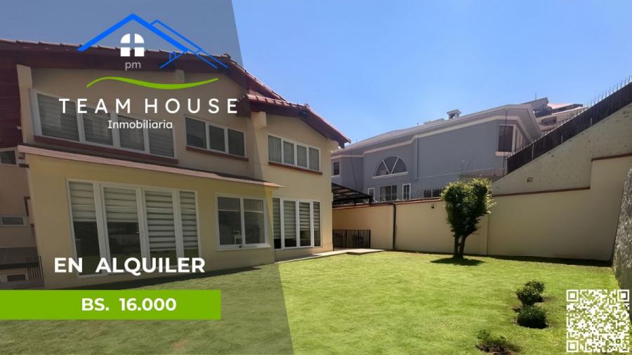 Foto Casa en Alquiler en Irpavi, La Paz, La Paz - $ 16.000 - CAA8406 - BienesOnLine