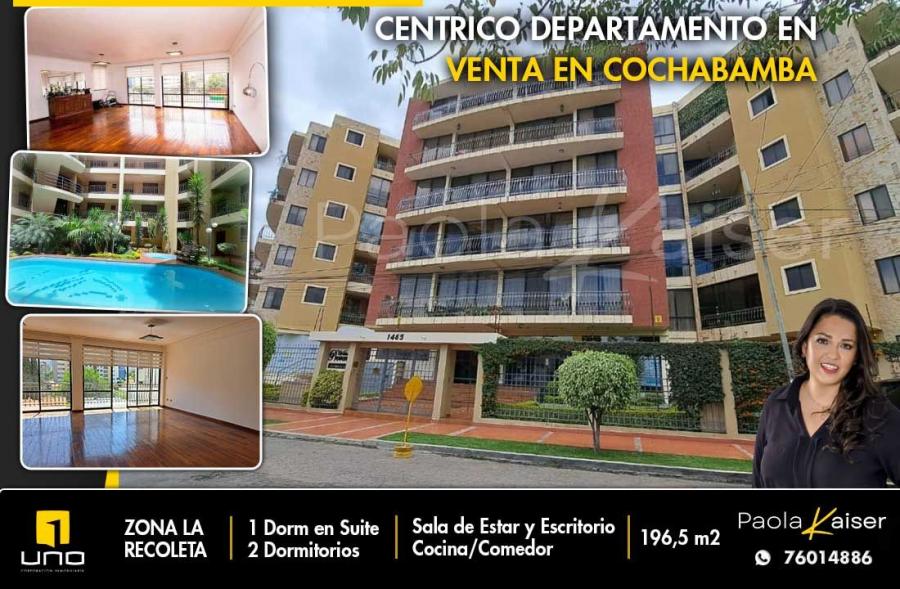 Foto Departamento en Venta en LA Recoleta, Cercado, Cochabamba - U$D 155.000 - DEV6840 - BienesOnLine
