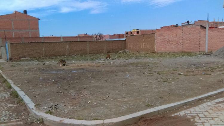 Foto Terreno en Venta en SANTA ROSA, El Alto, La Paz - U$D 180.000 - TEV2423 - BienesOnLine