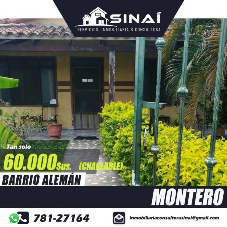 Foto Casa en Venta en ALEMAN, Montero, Santa Cruz - U$D 60.000 - CAV2237 - BienesOnLine