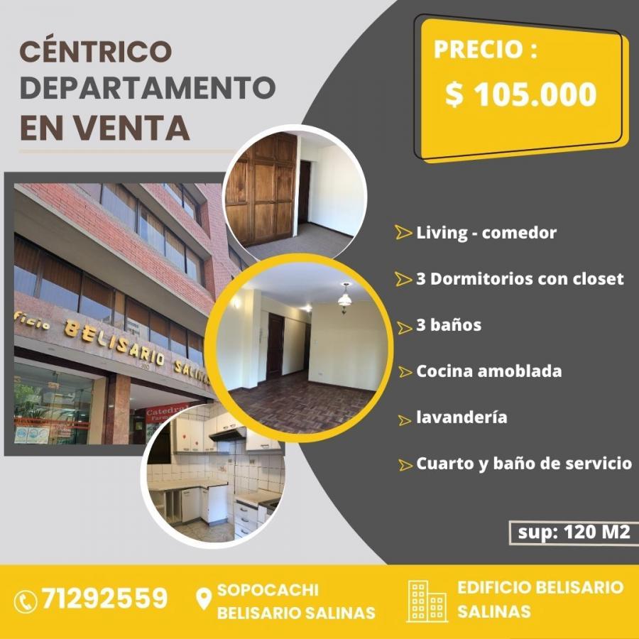 Foto Departamento en Venta en Sopocachi, La Paz, La Paz - U$D 105 - DEV6650 - BienesOnLine