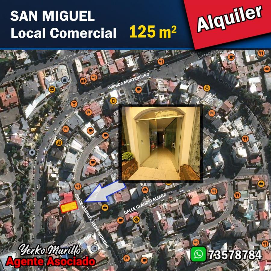 Foto Local en Alquiler en San Miguel, La Paz, La Paz - U$D 1.500 - LOA6285 - BienesOnLine