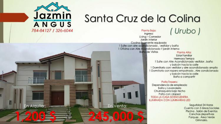 Foto Casa en Alquiler en Urubo, Santa Cruz de la Sierra, Santa Cruz - U$D 1.200 - CAA1989 - BienesOnLine