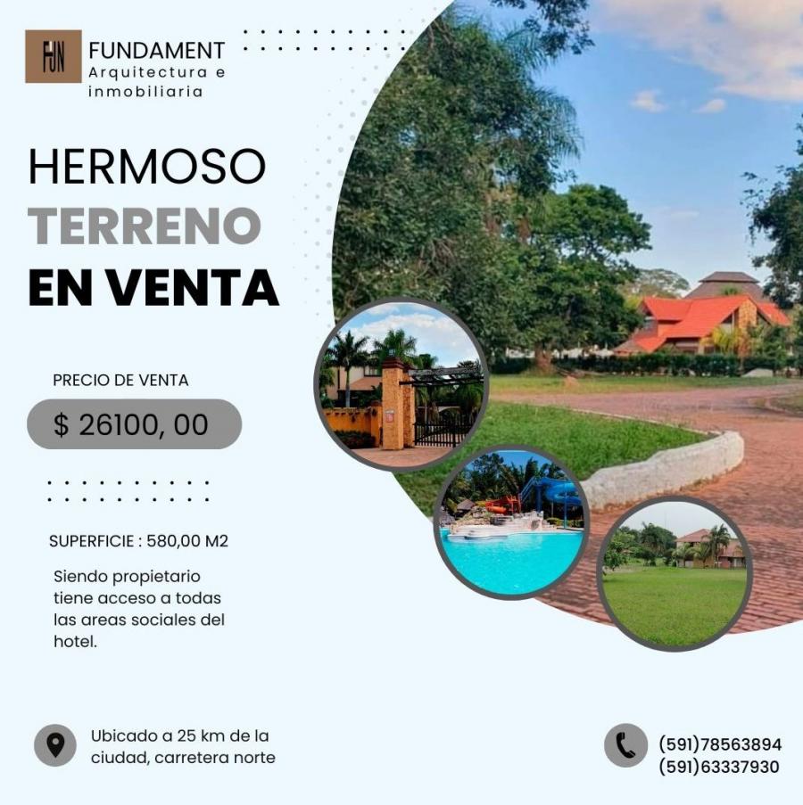 Foto Terreno en Venta en Santa Cruz de la Sierra, Santa Cruz - U$D 26.100 - TEV6252 - BienesOnLine