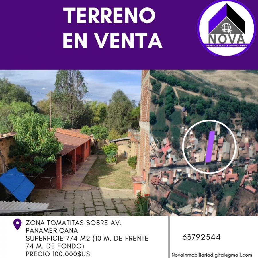 Foto Terreno en Venta en Tarija, Tarija - U$D 100.000 - TEV4723 - BienesOnLine