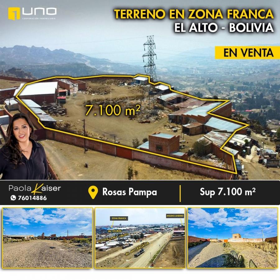 Foto Terreno en Venta en rosas pampa, El Alto, La Paz - U$D 200 - TEV7201 - BienesOnLine