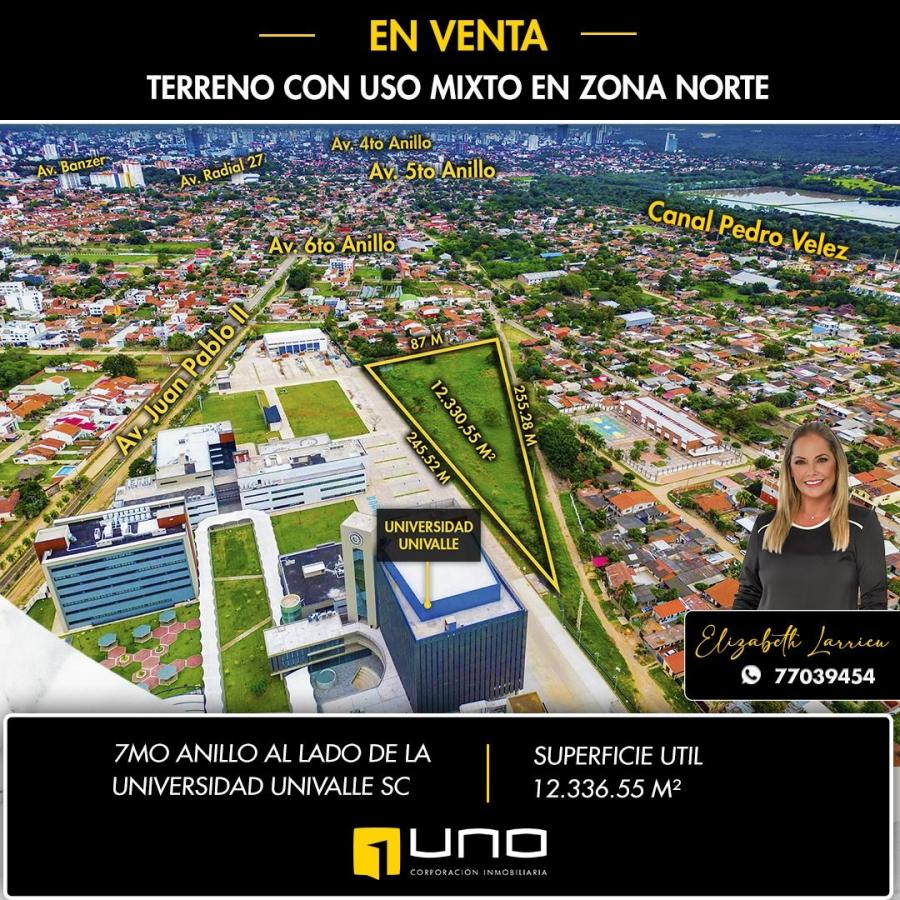 Foto Terreno en Venta en Santa Cruz de la Sierra, Santa Cruz - U$D 3.330.720 - TEV6907 - BienesOnLine