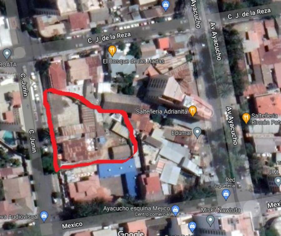 Foto Terreno en Venta en CENTRO, CALLE JUNIN, Cochabamba - U$D 850.000 - TEV5436 - BienesOnLine