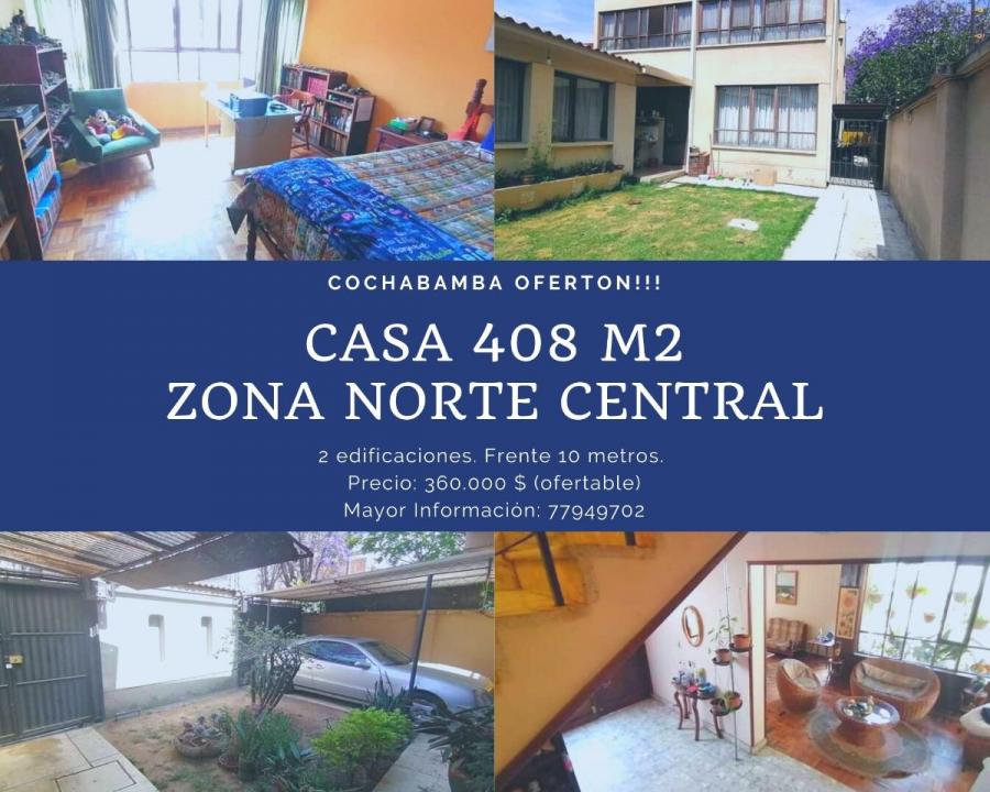 Foto Casa en Venta en central, Cochabamba, Cochabamba - U$D 360.000 - CAV5104 - BienesOnLine