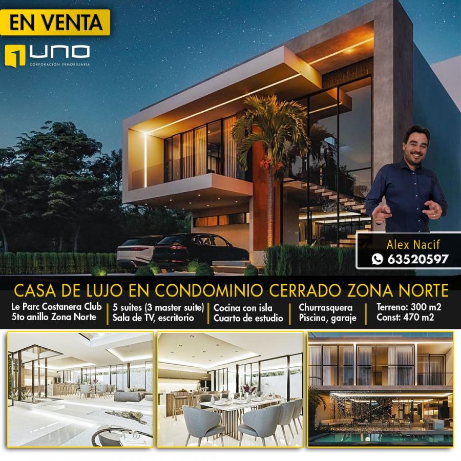 Foto Casa en Venta en norte, Av. Radial 26 5to Anillo Condominio, Santa Cruz - U$D 380.000 - CAV7512 - BienesOnLine