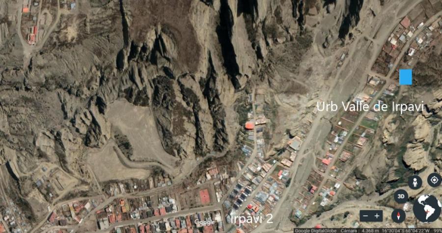 Foto Terreno en Venta en Urb. Valle de Irpavi, La Paz, La Paz - U$D 26.000 - TEV3215 - BienesOnLine