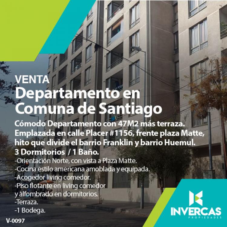 Foto Departamento en Venta en Santiago, Santiago - $ 56.100.000 - DEV78032 - BienesOnLine