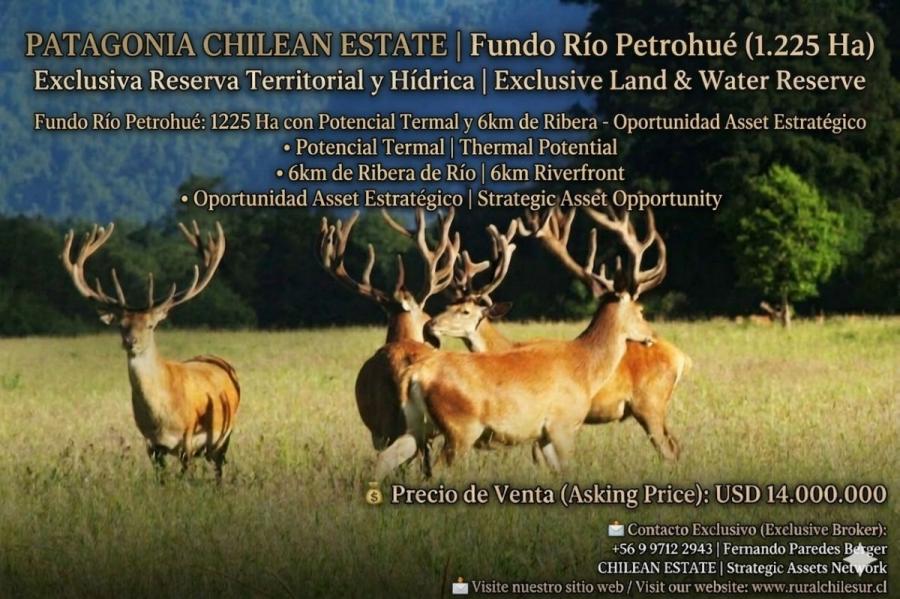 Foto Agricola en Venta en Río Petrohué  - Ralún, Puerto Varas, Llanquihue - 1225 hectareas - U$D 15.000.000 - AGV29771 - BienesOnLine