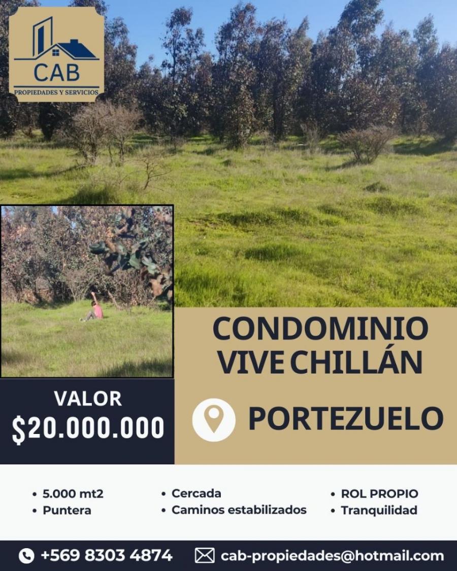 Foto Parcela en Venta en Condominio Vive Chillán, Portezuelo, Ñuble - $ 20.000.000 - PAV157095 - BienesOnLine