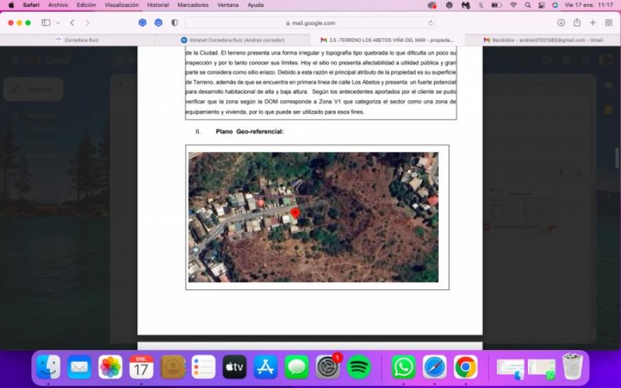 Foto Terreno en Venta en Viña del Mar, Valparaiso - $ 2.000.000.000 - TEV158403 - BienesOnLine