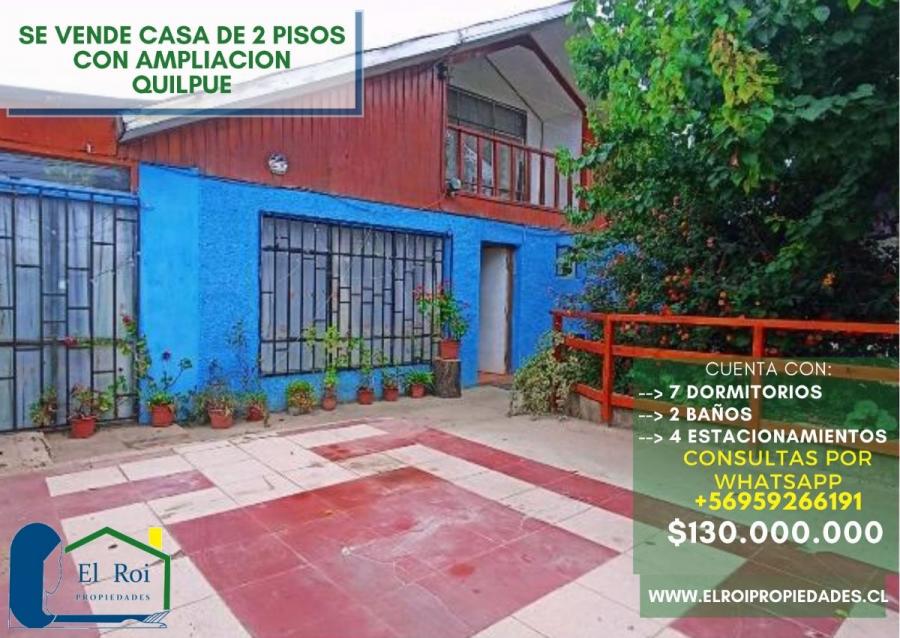 Foto Casa en Venta en Quilpu, Valparaiso - $ 130.000.000 - CAV148787 - BienesOnLine