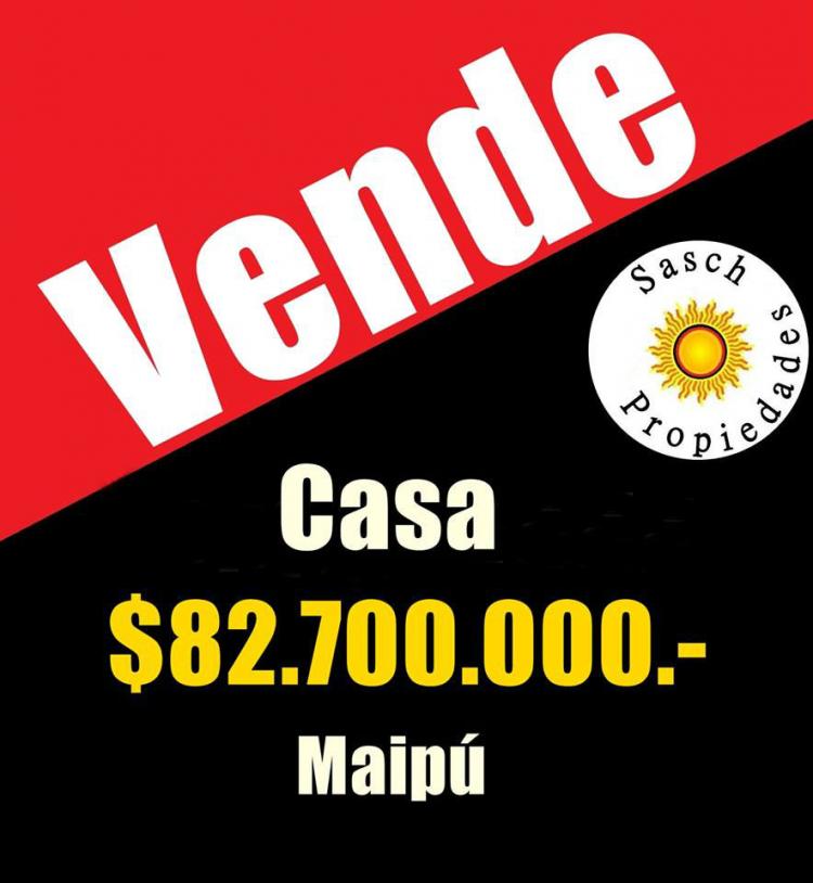 Foto Casa en Venta en Maip, Santiago - $ 82.700.000 - CAV37026 - BienesOnLine