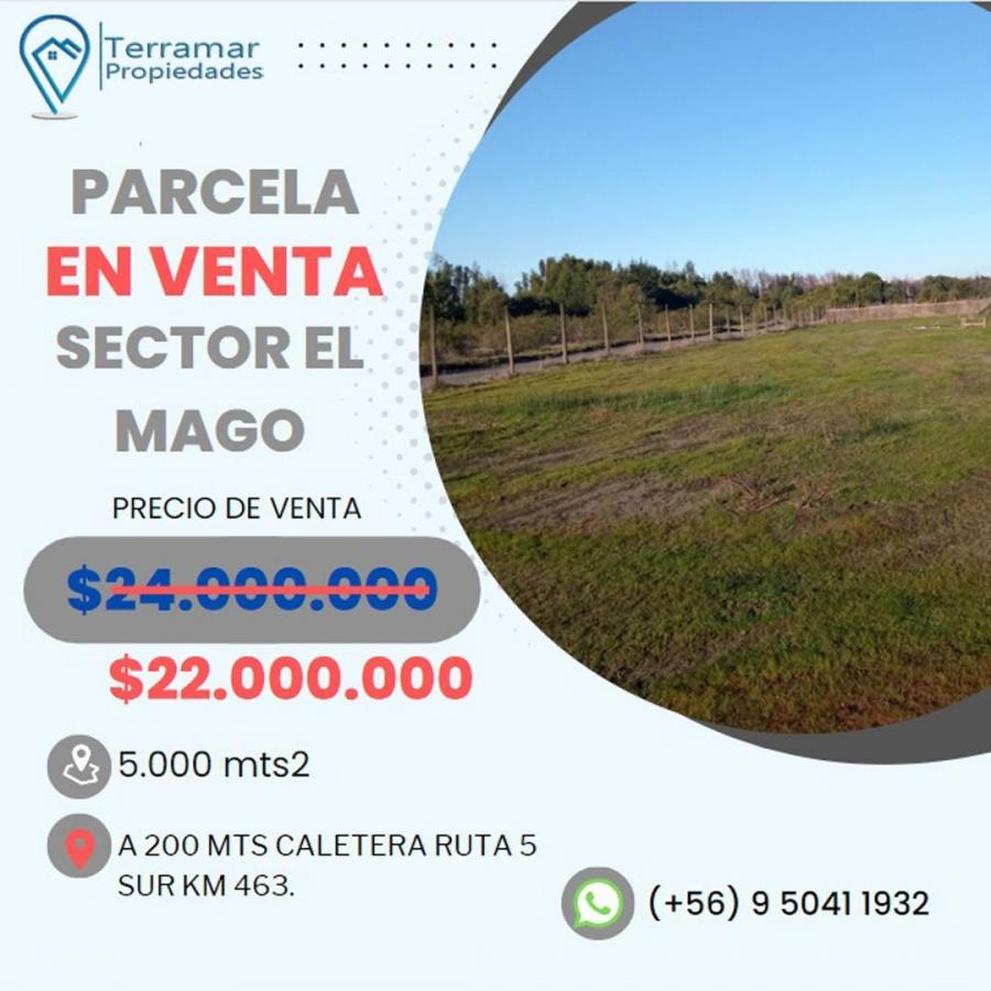 Foto Parcela en Venta en RURAL / NO AGRICOLA, MONTE  AGUILA, Biobio - 1 hectareas - $ 22.000.000 - PAV147793 - BienesOnLine